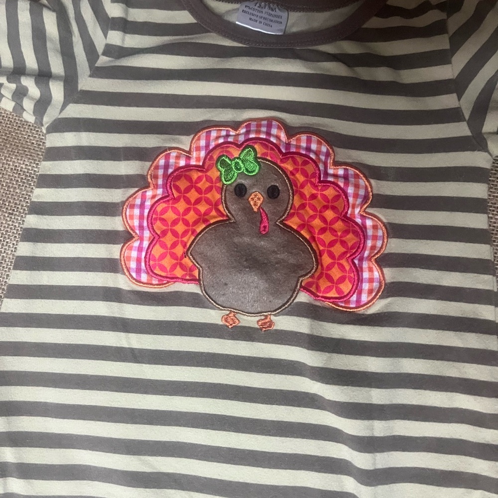 12/18 month turkey jumper